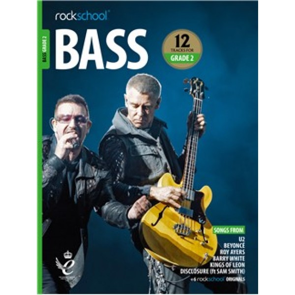 Rockschool: Bass Grade 2 2018+ (Book/Audio)